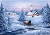 paysage hivernal
