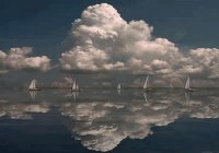 tormenta en el mar