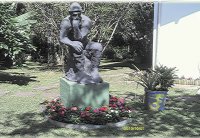 Estátua do Parque Ambiental em Balneário camboriú/