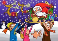 Ilustração Papai Noel
