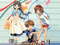 Sakura, Tomoyo and Shaoran