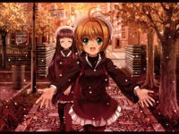 Sakura and Tomoyo