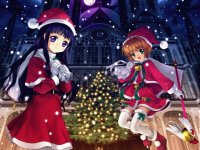 Sakura and Tomoyo