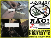 Denuncie o traficante