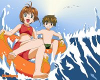 Sakura and Shaoran