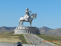 Mongolia-Chinggis Khan monument