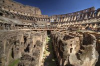 Coliseo de Roma, interior