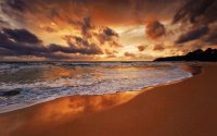 beach sunset