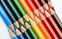 colored pencils
