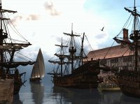 Barcos antiguos (Pintura)