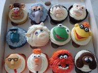 funny face cupcakes