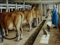 milking time