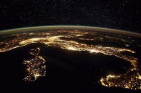 L'Italia vista dal satellite