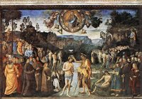 Batismo de Cristo - Pietro Perugino