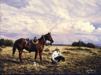el coboy y su caballo