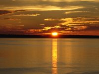 por de sol