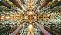 Sagrada Familia nave roof