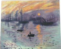impression de soleil levant a