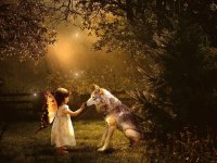 NIÑITA Y LOBO