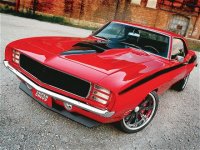 red camaro 1969