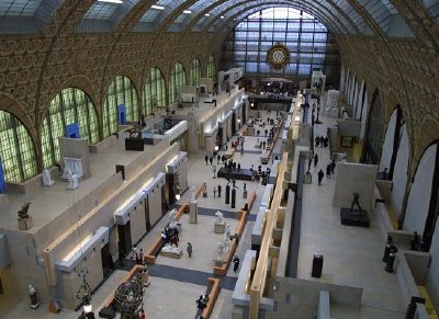 Orsay station i Paris