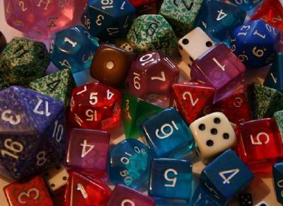 Dice jigsaw puzzle