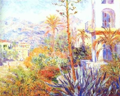 Claude Monet. Villas en Bordighera. 1884.