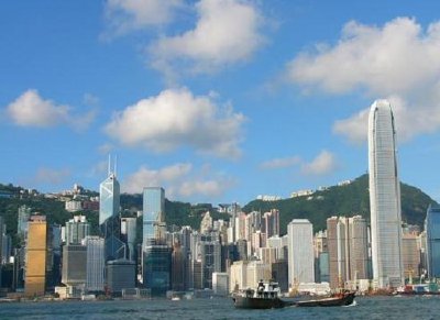 Hong-Kong harbor jigsaw puzzle