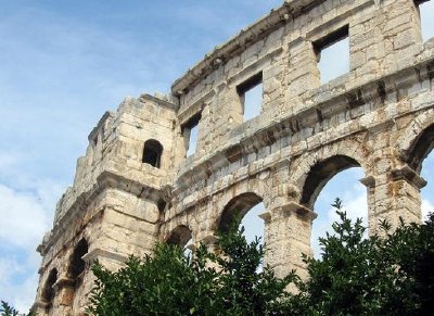 Coliseu em Pula, Croácia