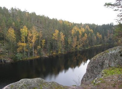 Lac Haukkalampi, Finlande