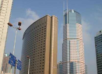 Skyline von Shnaghai, China