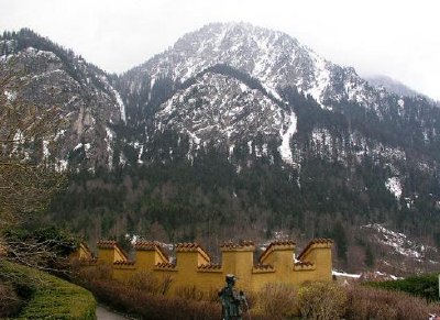 King Ludwigs slott, Bayern, Tyskland