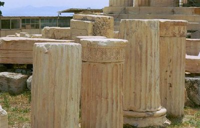 Руините на Акрополис, Атина, Гърция