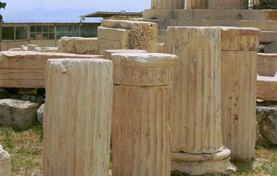 Rovine di Acropilis, Atene, Grecia