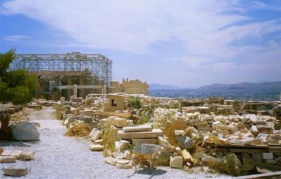 פאזל של אקרופיליס, אתונה, יוון