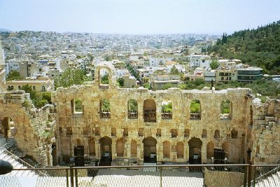 Acrópole, Atenas, Grécia.