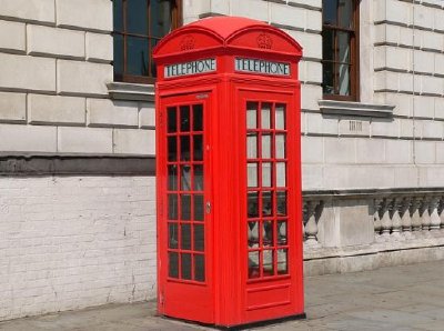 Czerwona budka telefoniczna, Londyn