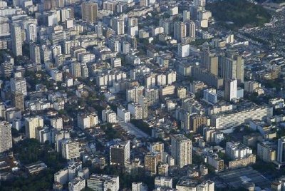 Centro urbano, Río de Janeiro, Brasil