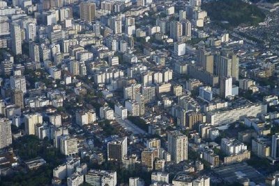 Centro urbano, Rio de Janeiro, Brasil