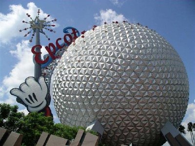 פאזל של Epcot Center, אורלנדו, פלורידה, ארצות הברית