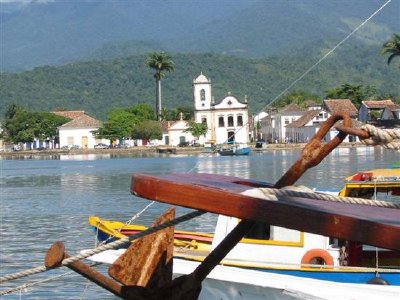 Parati City i Rio de Janeiro, Brasilien