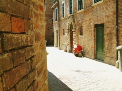 Typical Vespa, Italy