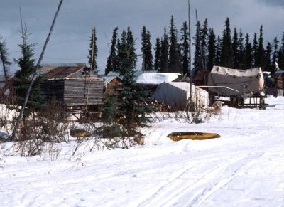 Allakaket Log Building jigsaw puzzle