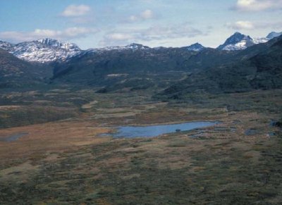 Paisaje del Refugio Nacional de Vida Silvestre de la Península de Alaska