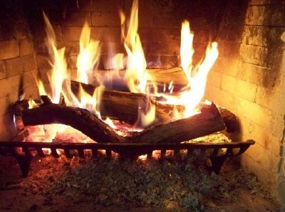 Fireplace jigsaw puzzle