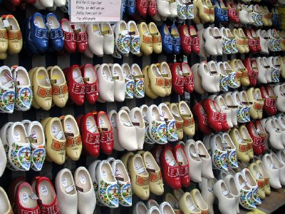 Sapatos de madeira, Amsterdã