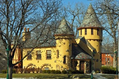 Château de Curwood Owosso, Michigan, États-Unis