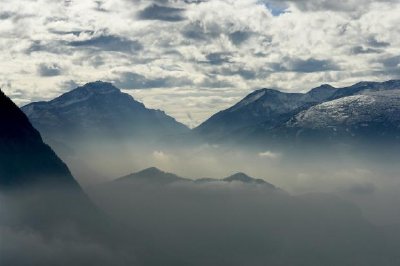 Montañas alpinas