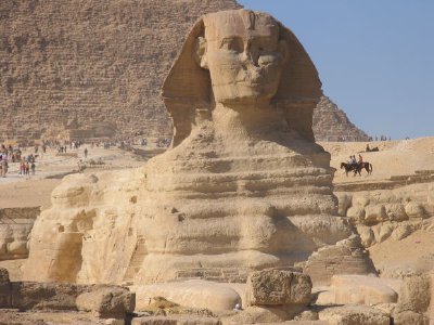 Die Sphinx, Gizeh, Ägypten