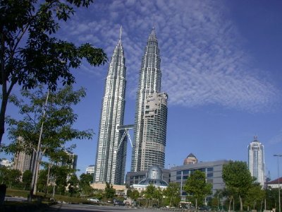 Die Petronas-Türme, Kuala Lumpur, Malaysia